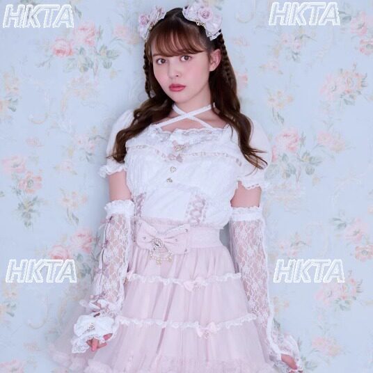 Puff Sleeve Blouse - 일본 지라이 케이 스타일 스윗 보우