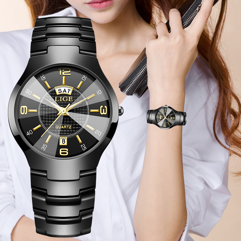 Women'S Fashion Quartz Watch - LIGE 패션 우아한 여성용 손목시계 럭셔리