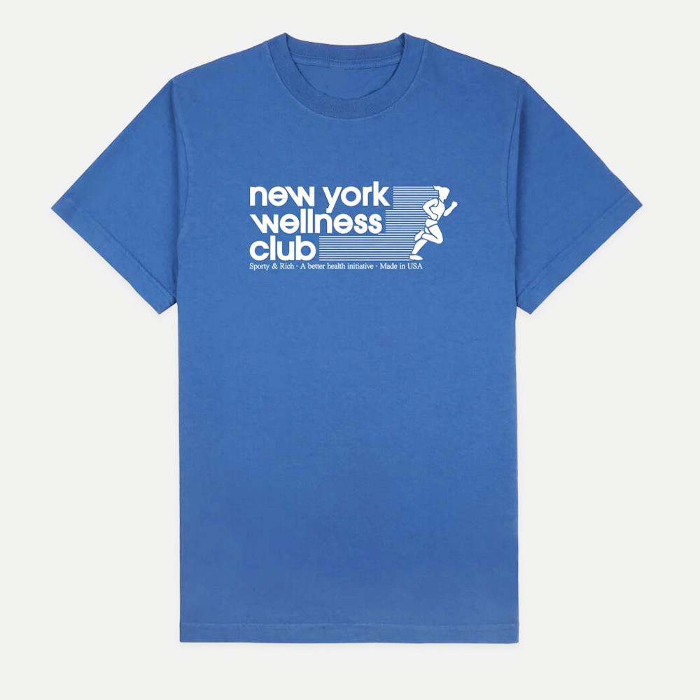 Women'S Fashion York - 뉴욕 웰니스 클럽 레터 프린트 빈티지