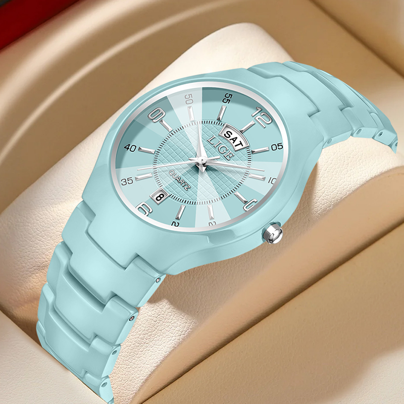Women'S Fashion Quartz Watch - LIGE 럭셔리 우아한 쿼츠 여성 시계