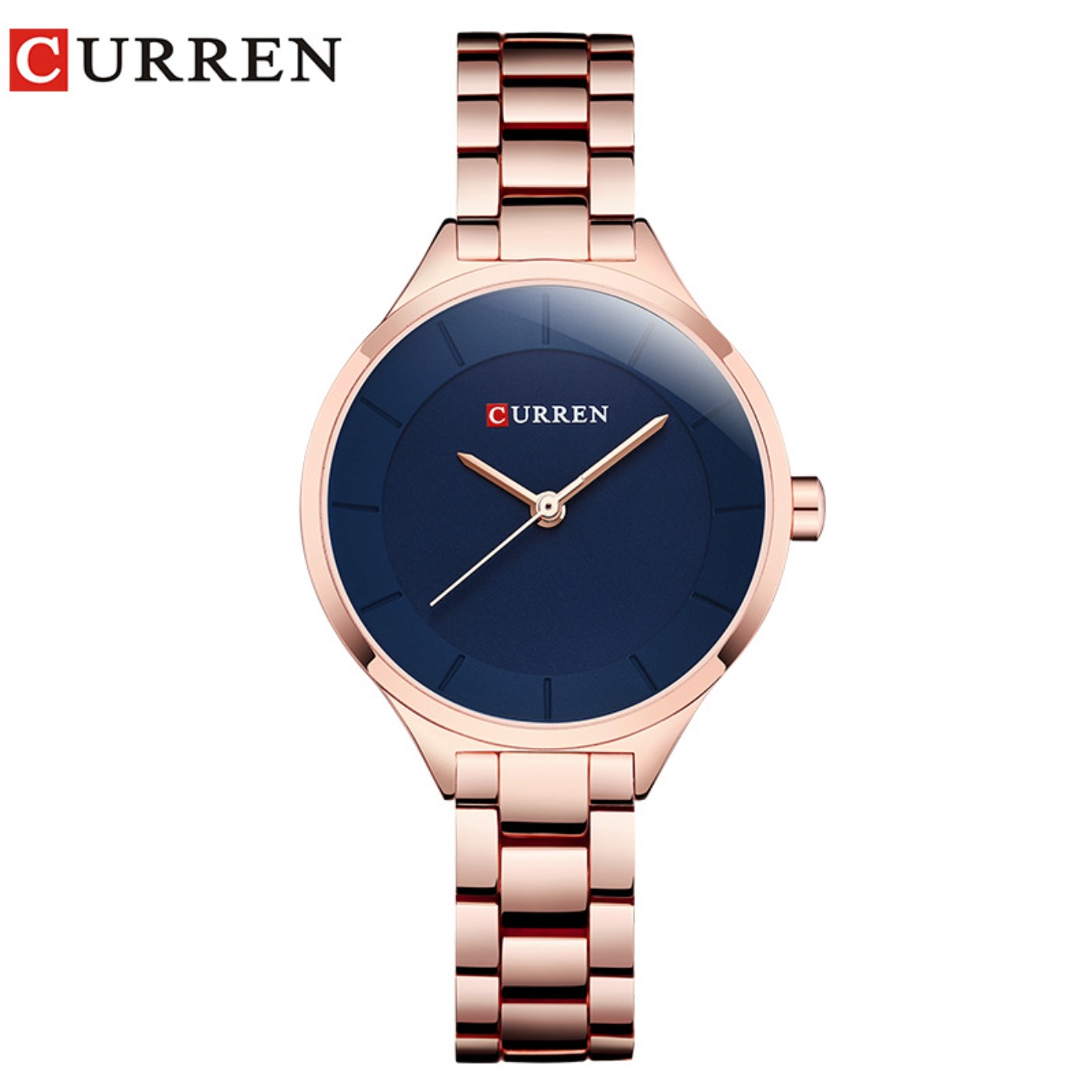 Women'S Fashion Quartz Watch - CURREN 새로운 간단한 여성 팔찌 손목