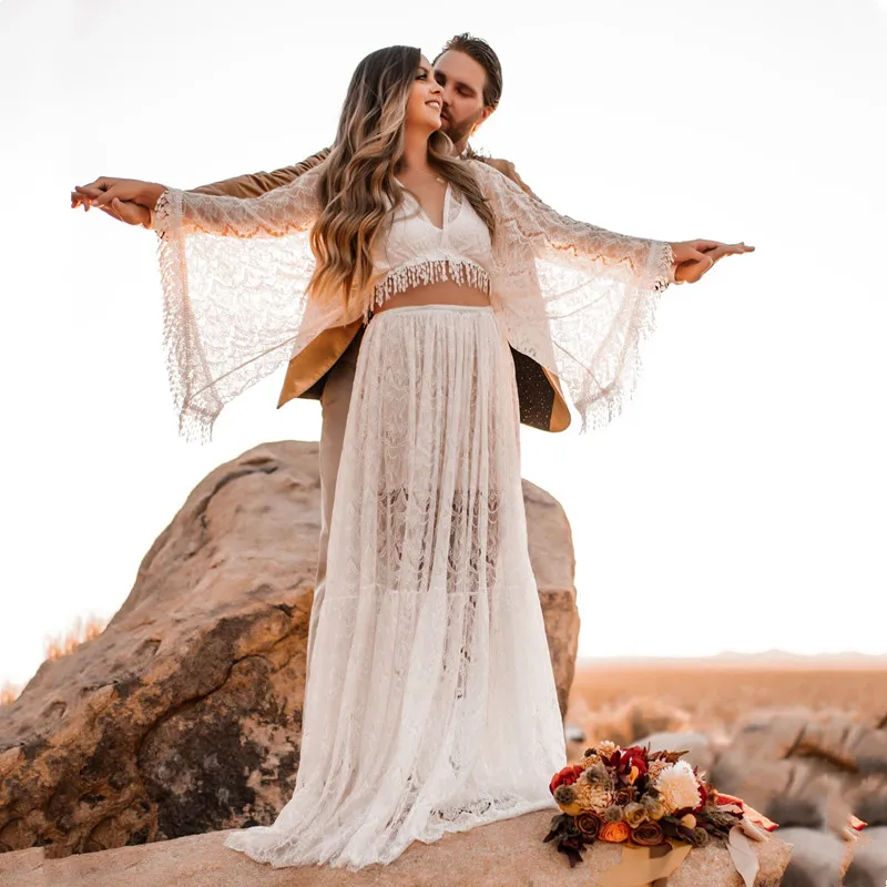 보호 맥시 레이스 원피스 임산부 사진 촬영 소품, 보헤 - Maxi Dress Boho 리뷰 및 가격