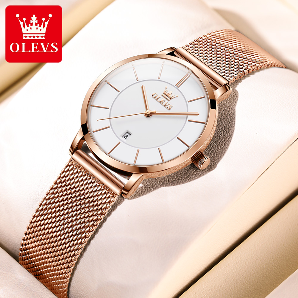 OLEVS 여성 시계 5869 우아한 패션 쿼츠 손목시 - Women'S Fashion Quartz Watch 리뷰 및 가격
