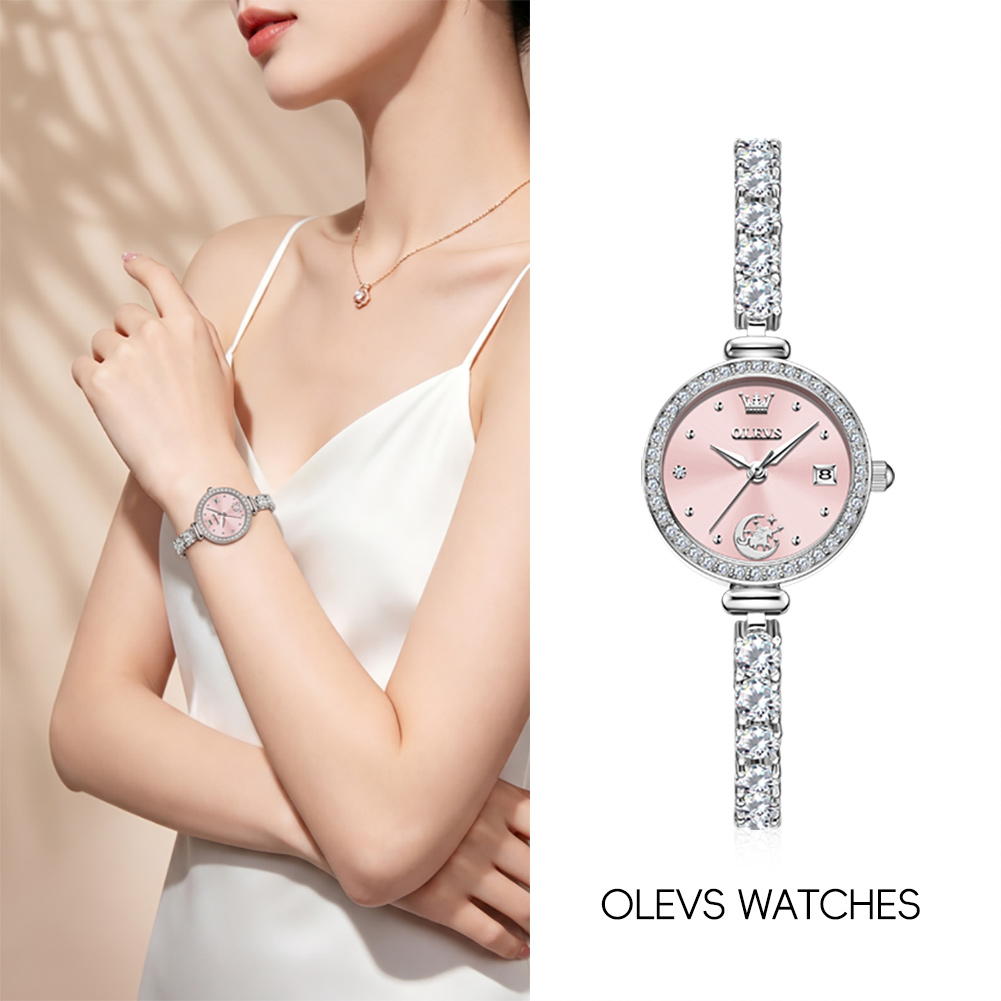 OLEVS 2998 브랜드 정품 여성용 시계 선물 세트 - Women Fashion Brand 리뷰 및 가격