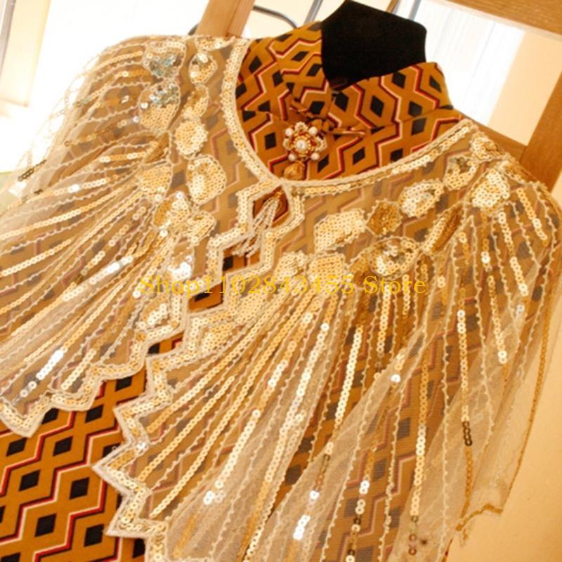 49MC 스팽글 플래퍼 숄 개츠비 의상 액세서리 20년 - Women'S Fashion Roaring 20S 리뷰 및 가격