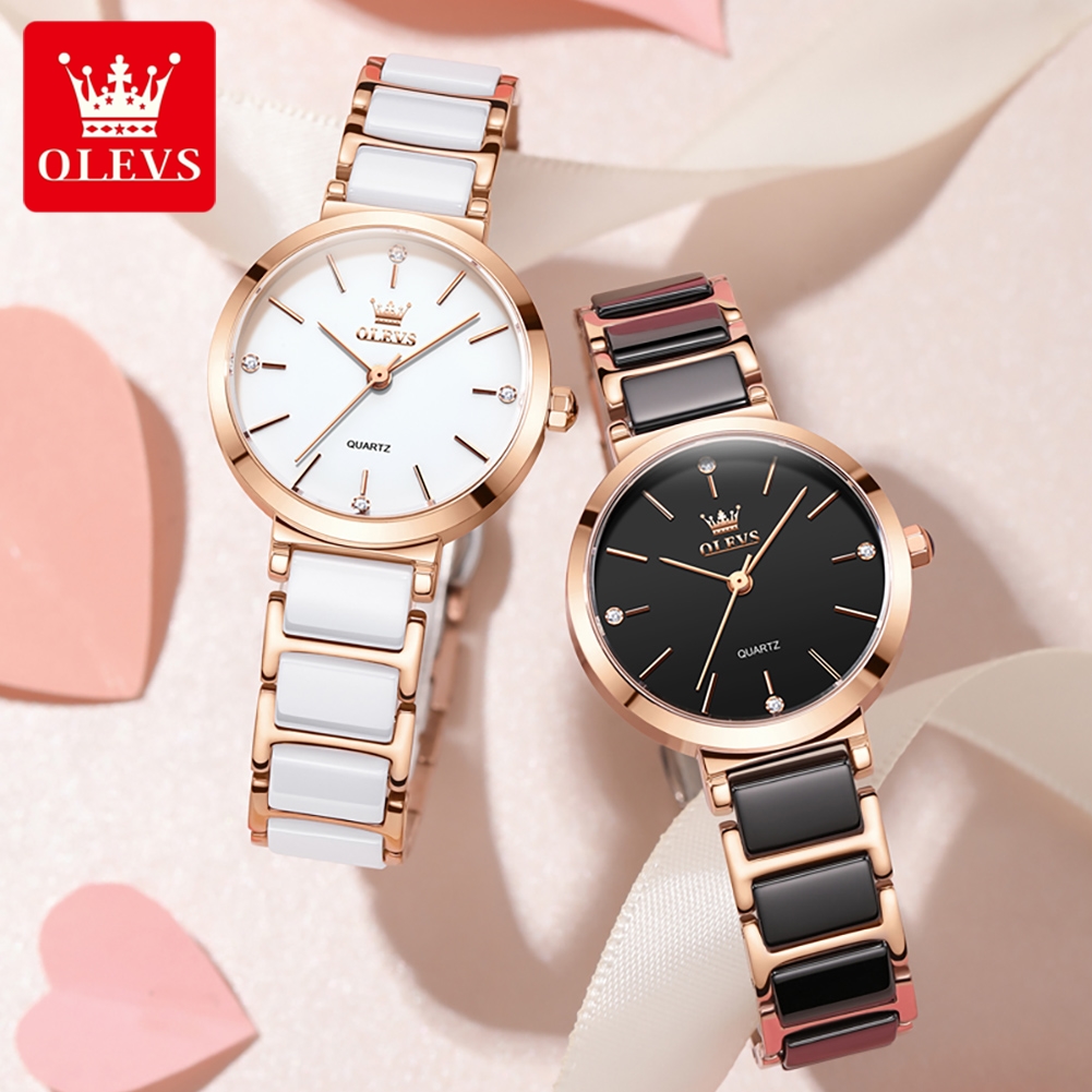 OLEVS 여성 시계 5877 고급스러운 우아한 쿼츠  - Women'S Fashion Quartz Watch 리뷰 및 가격