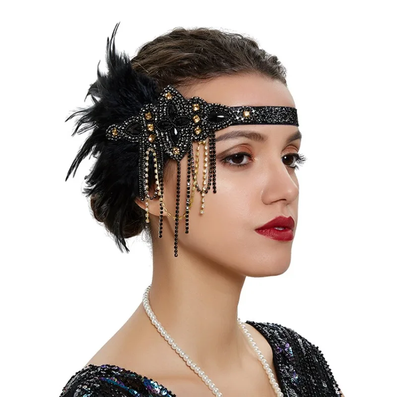 빈티지 1920 년대 플래퍼 헤드밴드, 포효하는 20  - Women'S Fashion Roaring 20S 리뷰 및 가격