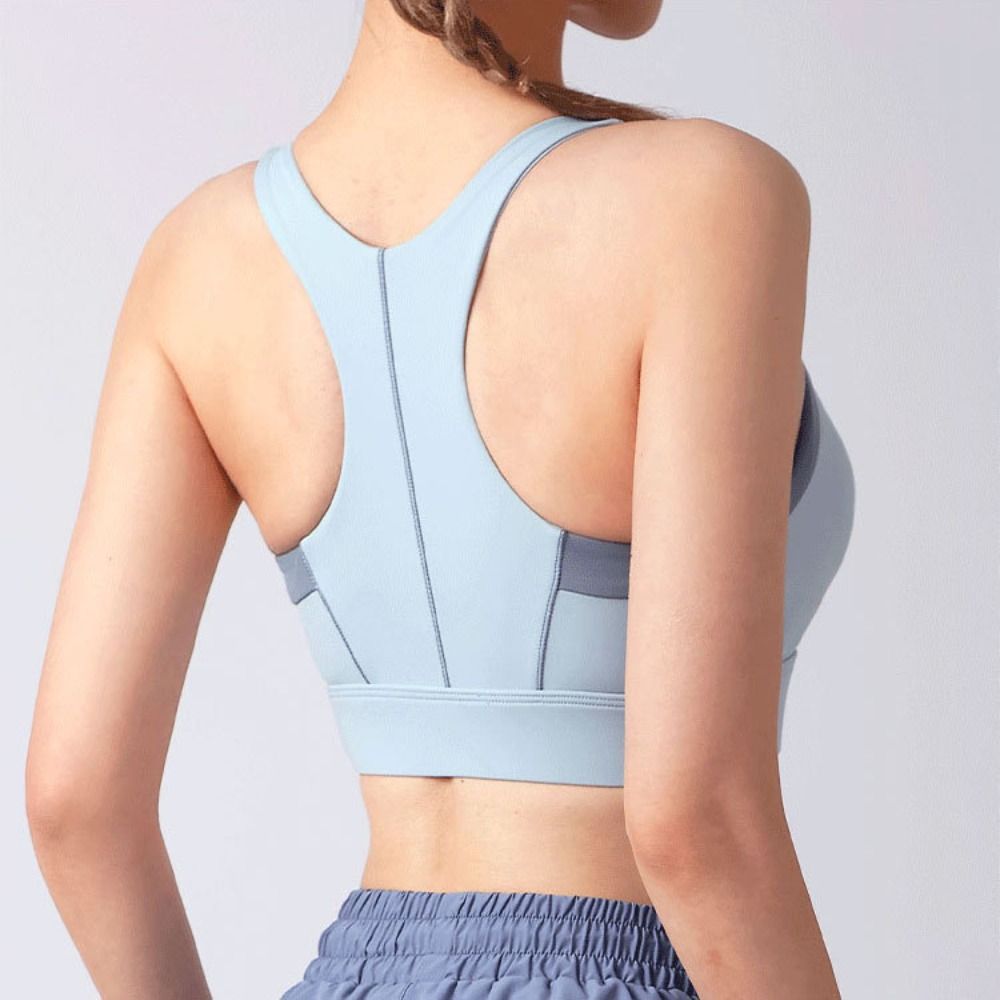 편안한 패치워크 앞 지퍼 스포츠 브라 슬림핏 처짐 방지 - Bra Top Seamless 리뷰 및 가격