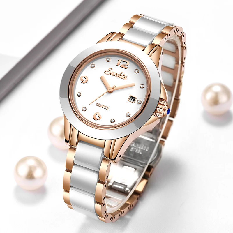 Sunkta 패션 캐주얼 쿼츠 여성 시계 우아한 럭셔리 - Women'S Fashion Quartz Watch 리뷰 및 가격