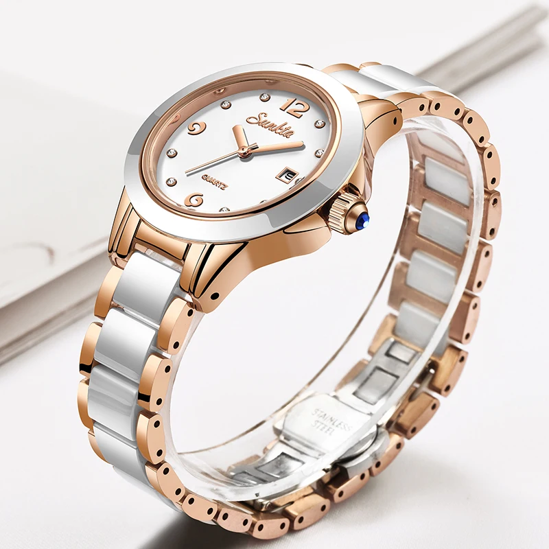 Sunkta 패션 캐주얼 쿼츠 여성 시계 우아한 럭셔리 - Women'S Fashion Quartz Watch 리뷰 및 가격