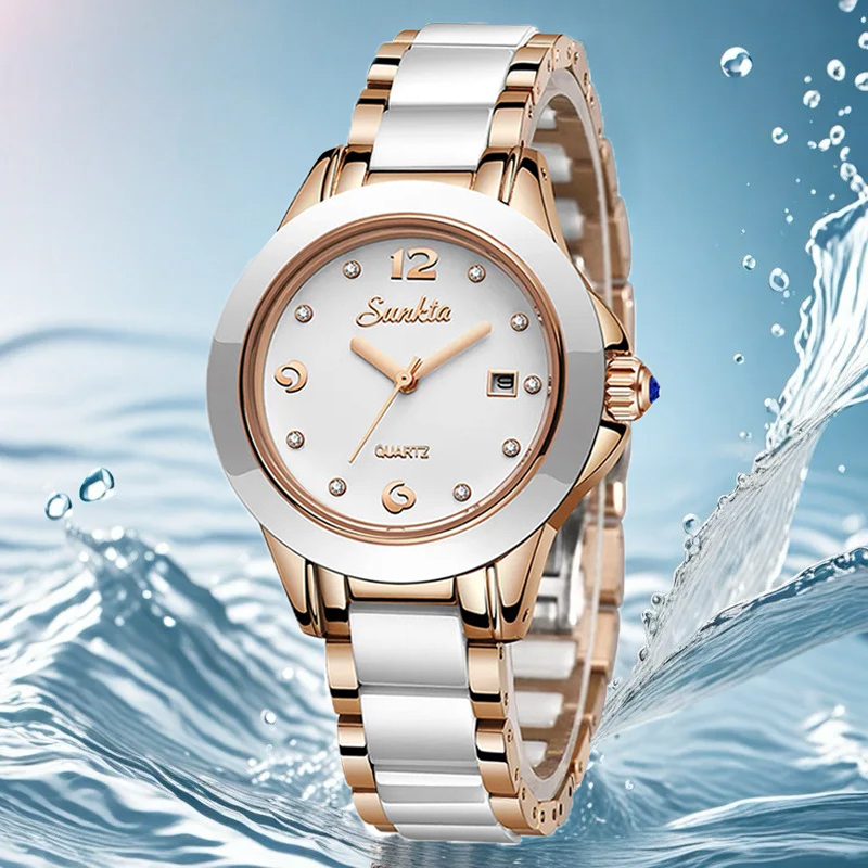 Sunkta 패션 캐주얼 쿼츠 여성 시계 우아한 럭셔리 - Women'S Fashion Quartz Watch 리뷰 및 가격