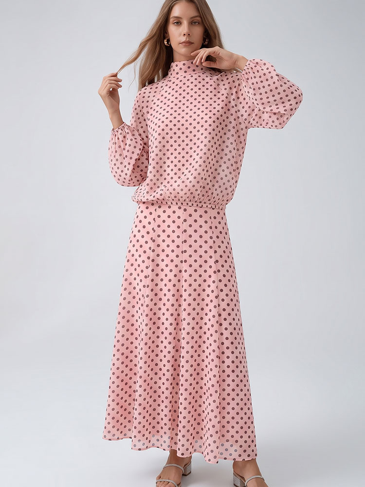 HH 빈티지 여성용 폴카 도트 수트 버블 슬리브 셔츠  - Puff Sleeve Blouse 리뷰 및 가격