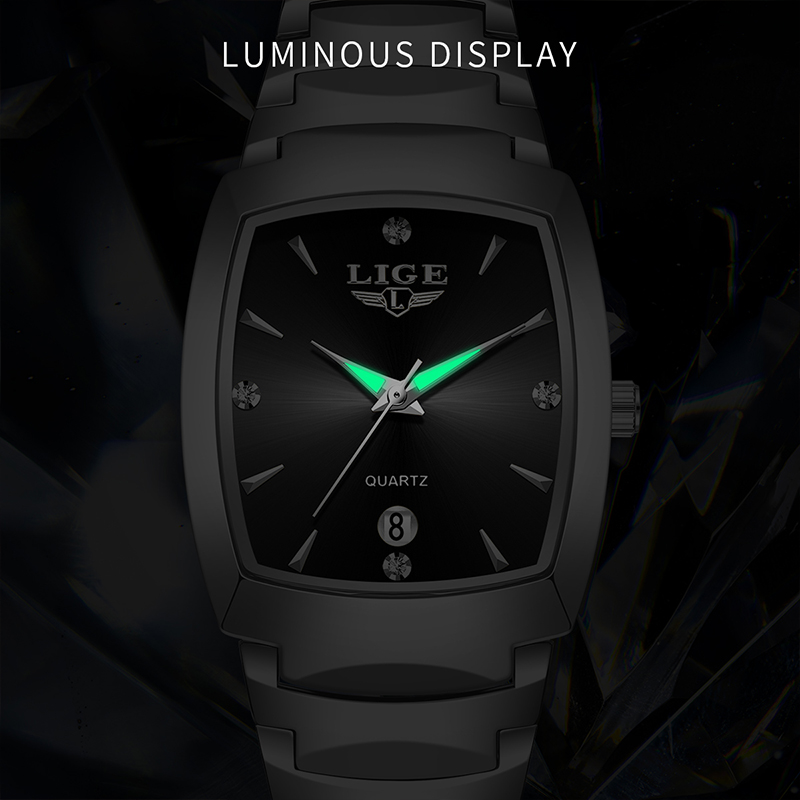 LIGE 시계 여성 비즈니스 럭셔리 숙녀 시계 여성 방 - Women'S Fashion Quartz Watch 리뷰 및 가격