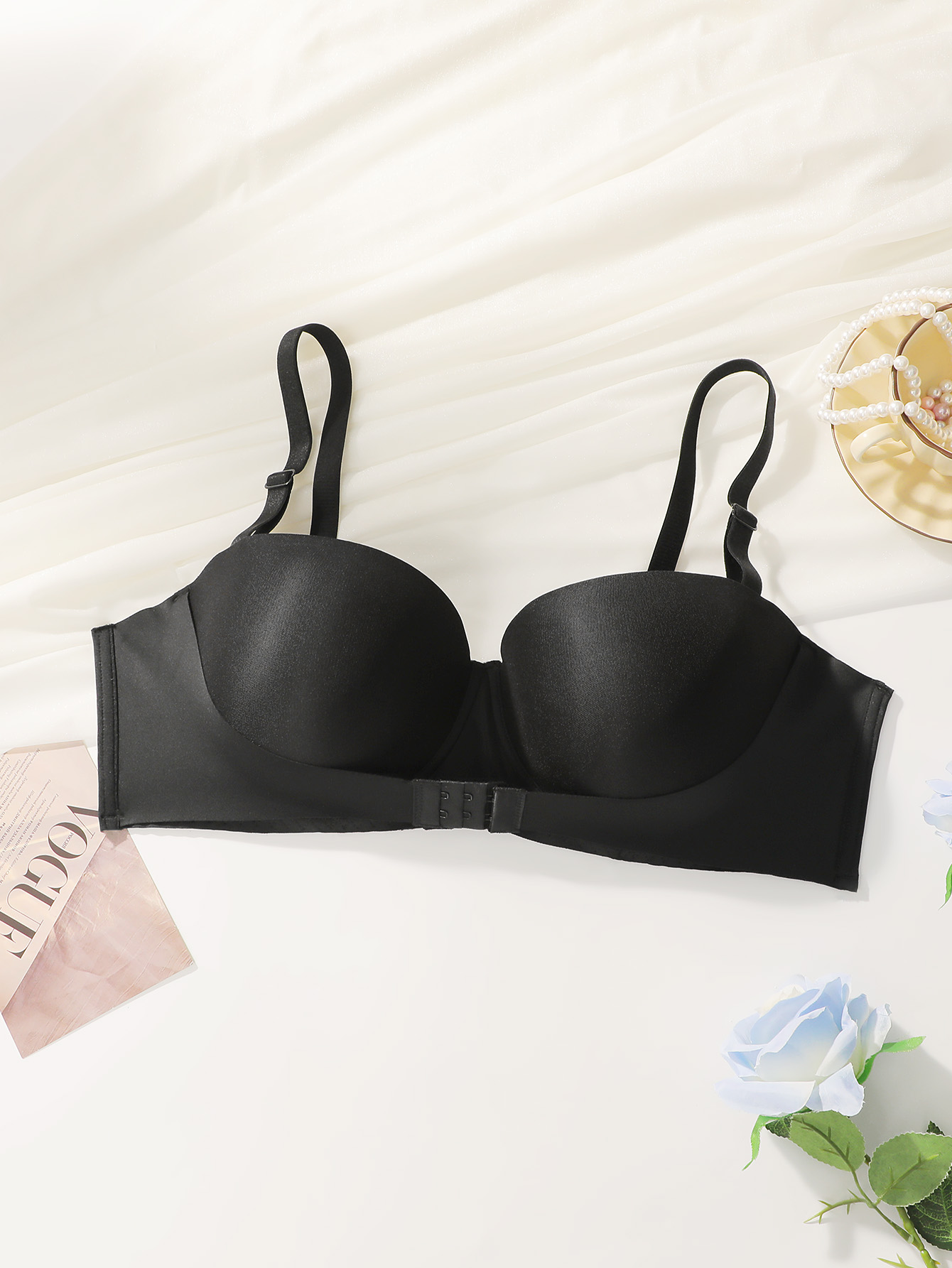 여성용 빅사이즈 스트랩리스 브라, 앞면 버클, 탈부착  - Bra Top Seamless 리뷰 및 가격