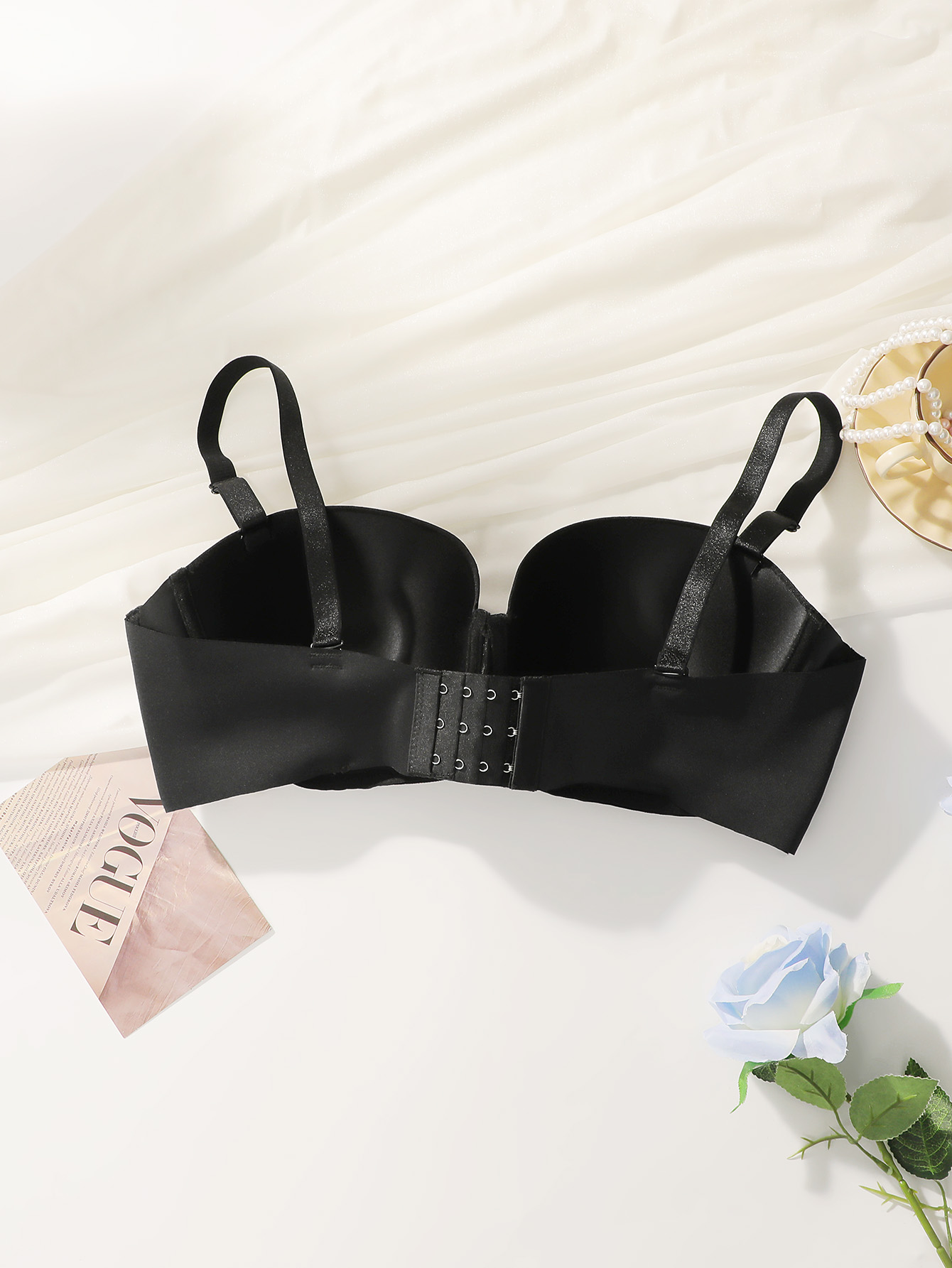 여성용 빅사이즈 스트랩리스 브라, 앞면 버클, 탈부착  - Bra Top Seamless 리뷰 및 가격