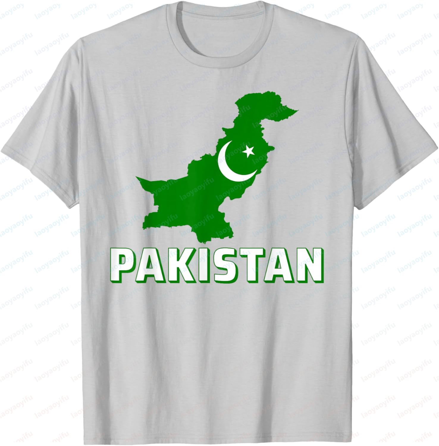 파키스탄 국기 애국적인 아랍어 파키스탄 그래픽 프린트  - Women Fashion Pakistan 리뷰 및 가격