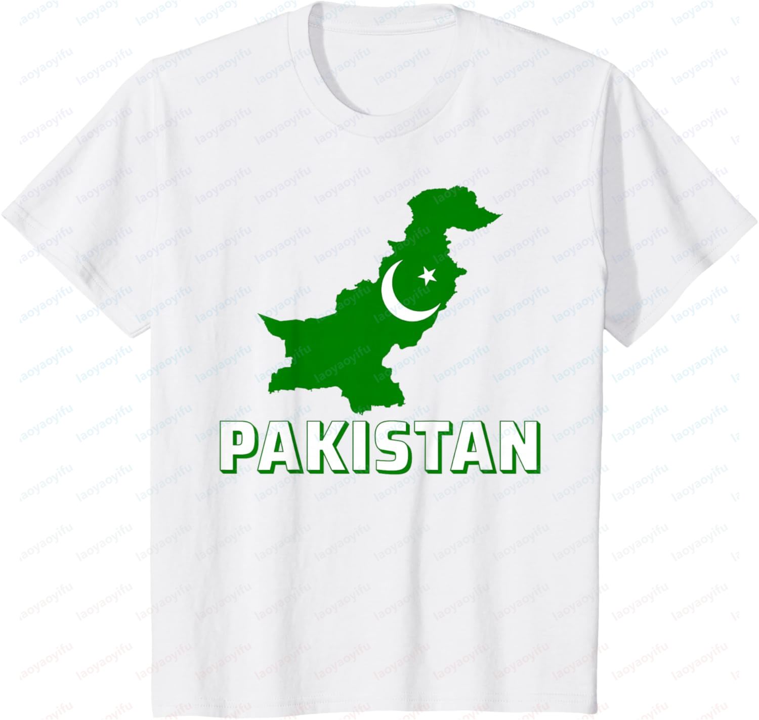 파키스탄 국기 애국적인 아랍어 파키스탄 그래픽 프린트  - Women Fashion Pakistan 리뷰 및 가격