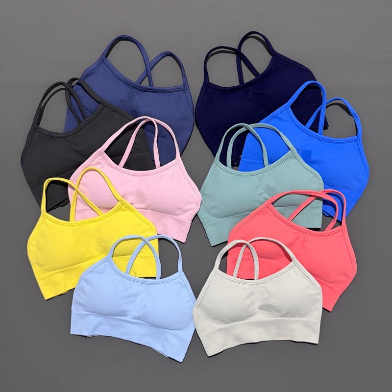 히스텔로 백리스 스포츠 브라 여성용 심리스 요가 탑 하 - Bra Top Seamless 리뷰 및 가격