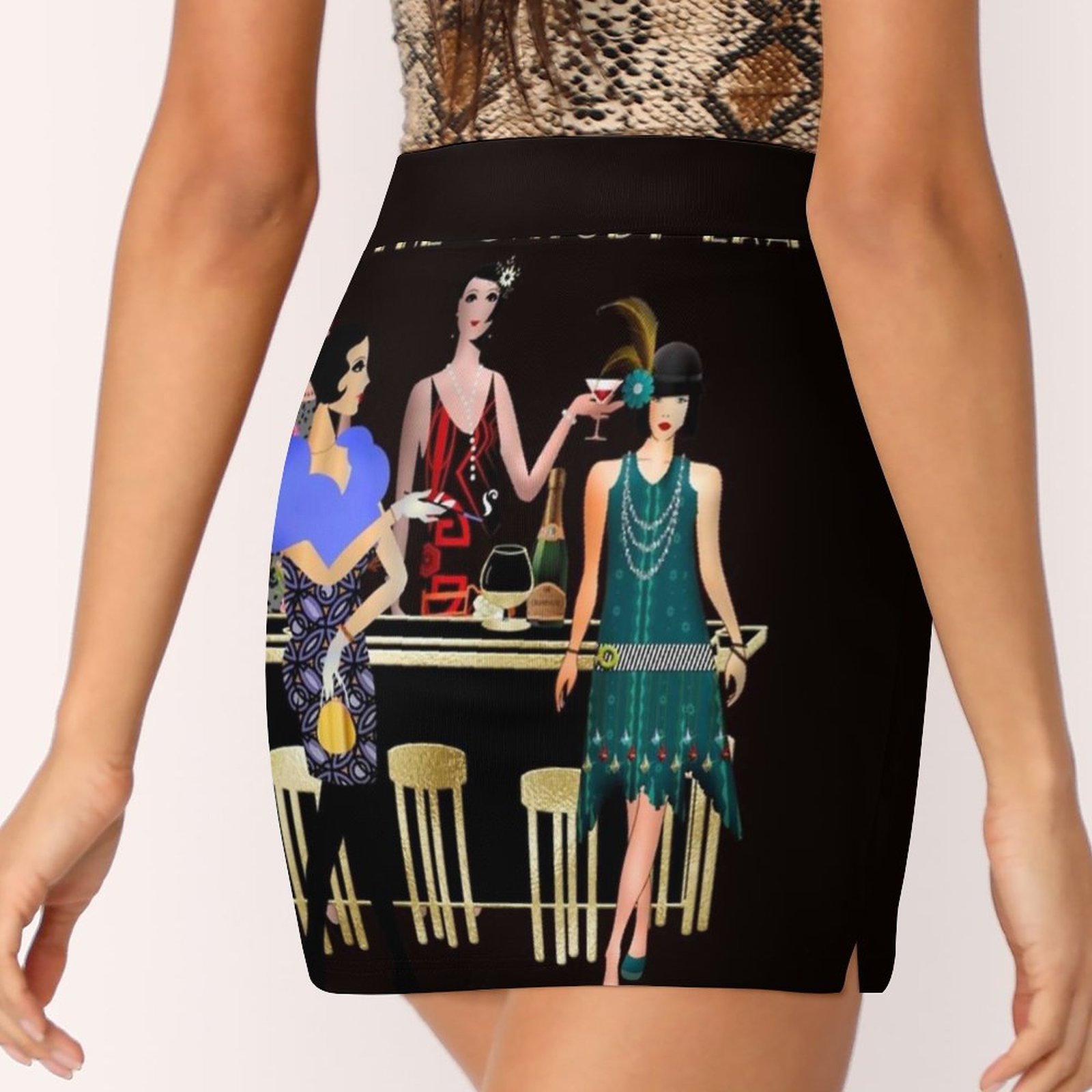 여성용 개츠비 시대 스커트, 2022 바지, 미니 스커 - Women'S Fashion Roaring 20S 리뷰 및 가격