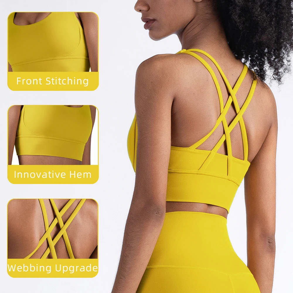 여름 패션 크로스 백 여성 스포츠 브래지어 피트니스 탱 - Bra Top Seamless 리뷰 및 가격