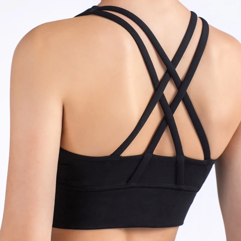 여름 패션 크로스 백 여성 스포츠 브래지어 피트니스 탱 - Bra Top Seamless 리뷰 및 가격