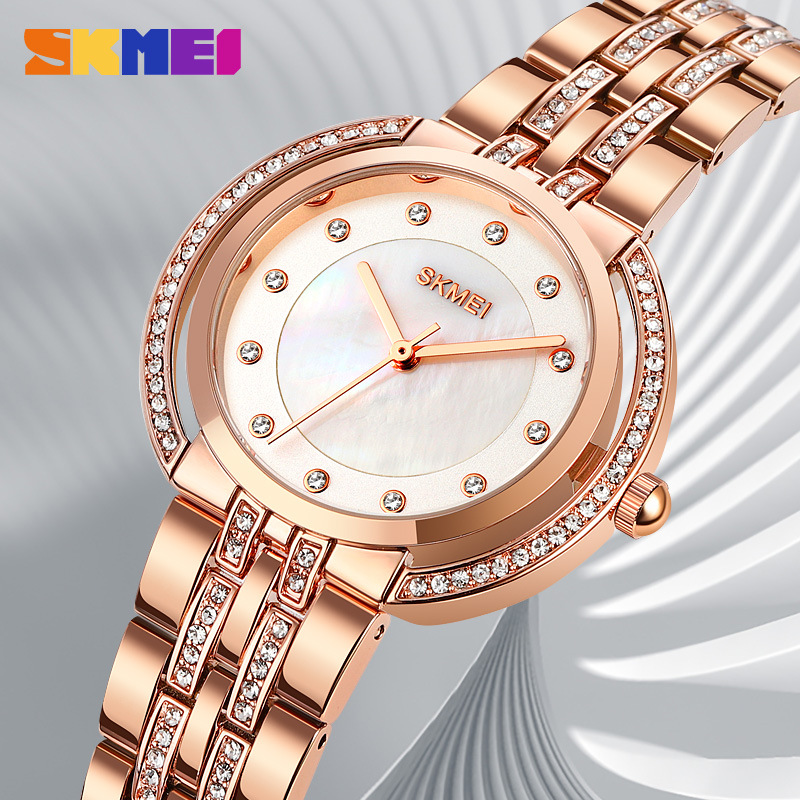 여성용 팔찌 쿼츠 시계 고급 라인스톤 다이얼 아연 합금 - Women'S Fashion Quartz Watch 리뷰 및 가격