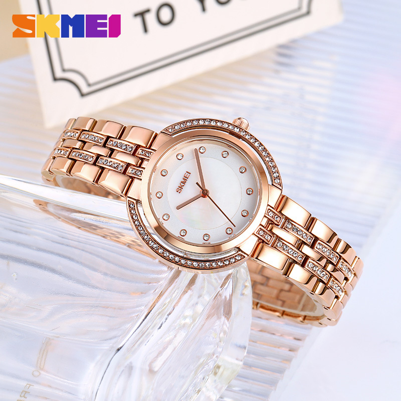 여성용 팔찌 쿼츠 시계 고급 라인스톤 다이얼 아연 합금 - Women'S Fashion Quartz Watch 리뷰 및 가격