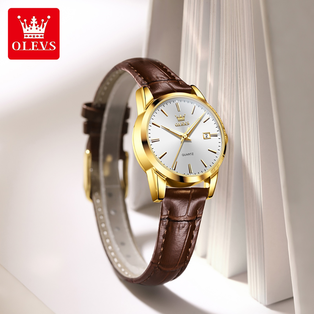 OLEVS 6898 여성용 시계 오리지널 쿼츠 방수 야 - Women'S Fashion Quartz Watch 리뷰 및 가격