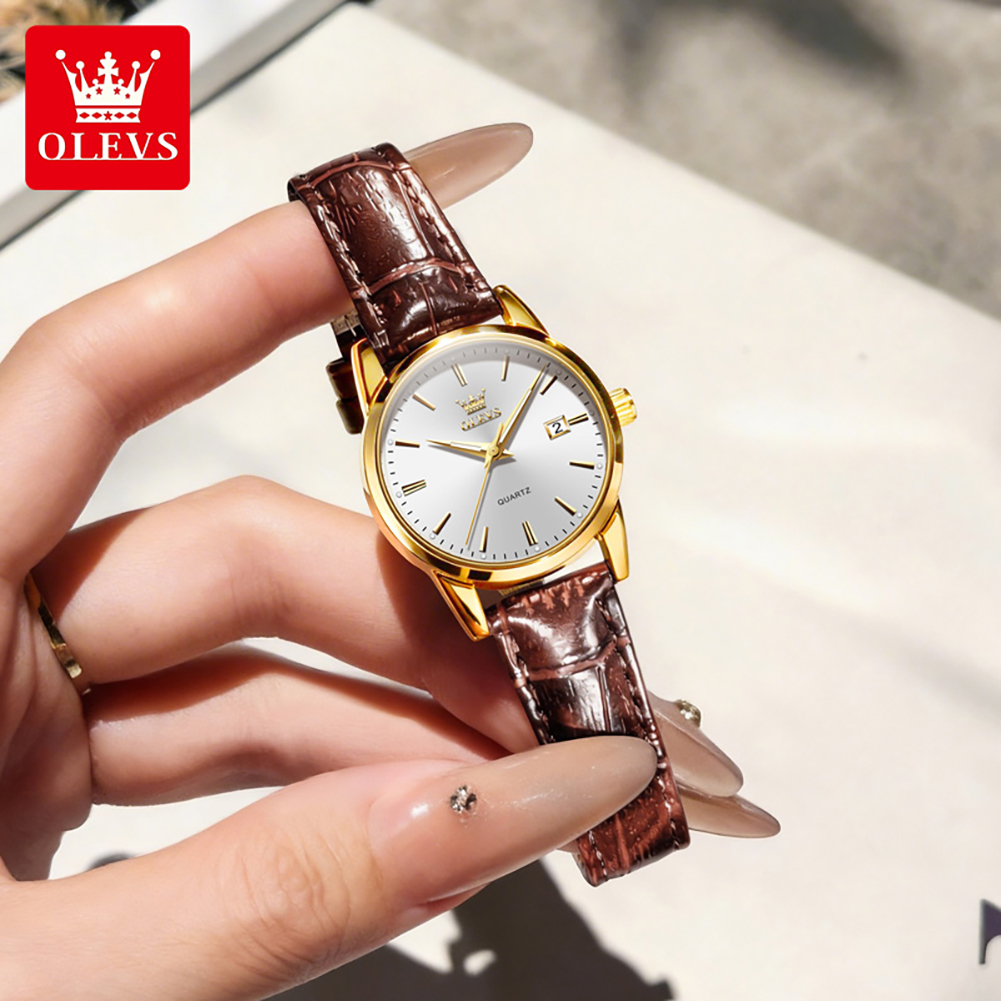 OLEVS 6898 여성용 시계 오리지널 쿼츠 방수 야 - Women'S Fashion Quartz Watch 리뷰 및 가격